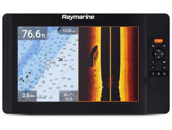 Raymarine Element 12HV Display, HV100+ TDX & Western Europe Chart