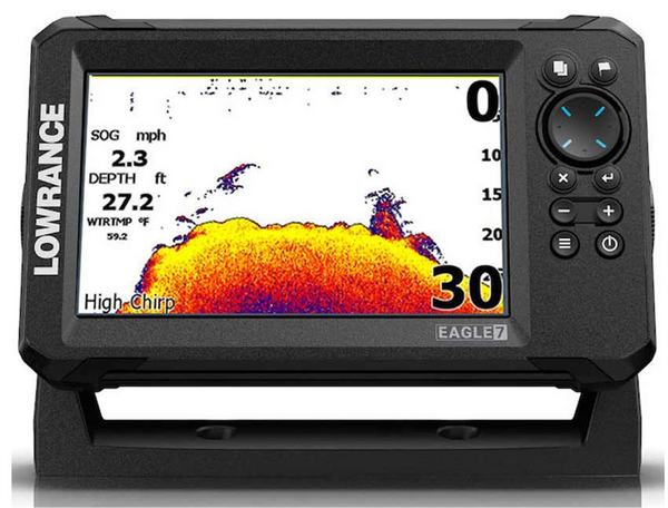 Lowrance Eagle 7 with 50/200 HDI Transducer