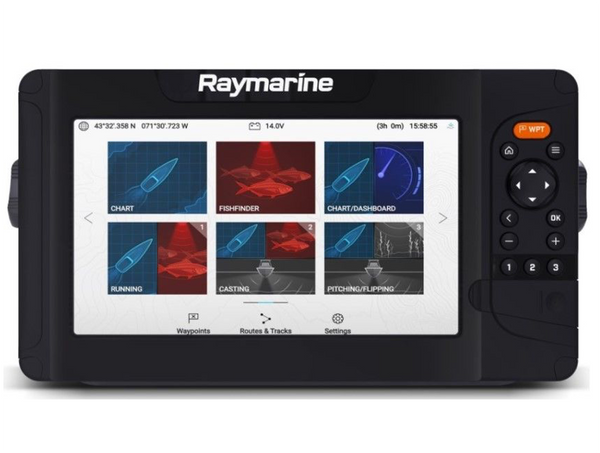 Raymarine Element 7S Display & Western European Lighthouse Chart