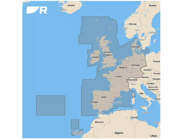 Raymarine Element 7S Display & Western European Lighthouse Chart