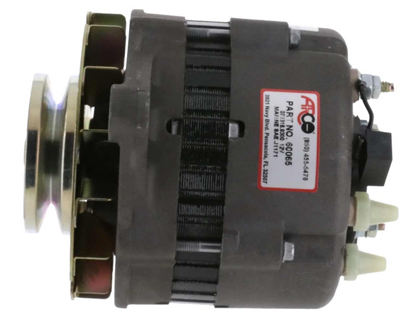 Arco Marine Alternator 60065 for Late Mercruiser Engines (12V / 65A)