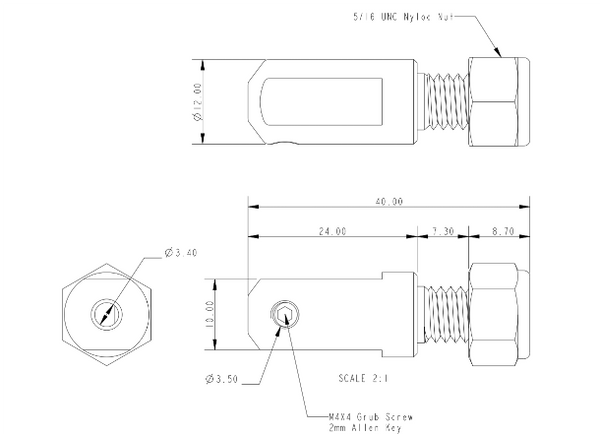 Allen A-172 Aerovane Adaptor