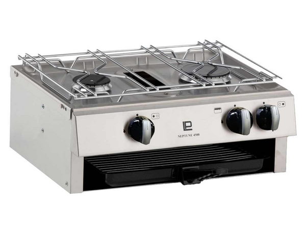 Tasman 4500 LPG 2 Burner Hob Unit and Grill - In Stock