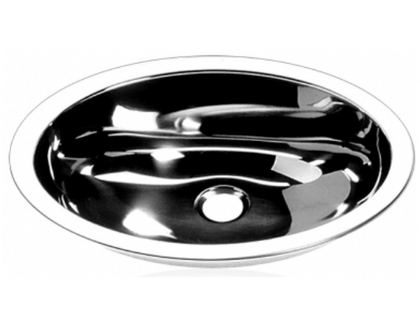 Barka LIOVAL45 Oval 45Cm Polished Sink - No Fixings