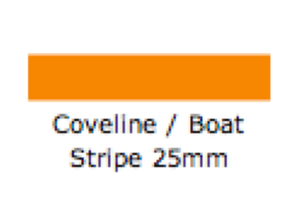 PSP Coveline / Boat Stripe - 25mm x 15m - Various Colours