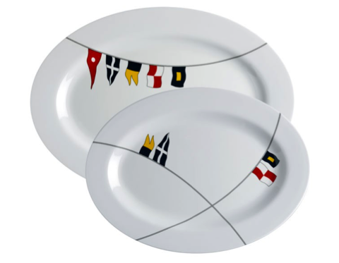 Marine Business Regata Oval Serving Dish Set - 30 & 35cm