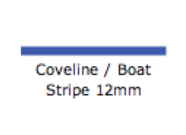 PSP Coveline/Boat Stripe - 12mm x 50m - Various Colours