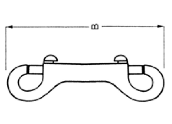 Kong Double Eye Snap Hook - 2 Sizes