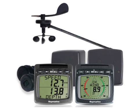 Raymarine T104 Wireless Speed Depth Wind NMEA System (T111, T121, T911, T912, T112, T120, T122)