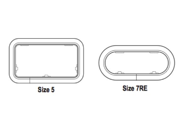 Lewmar Standard Opening Portlights