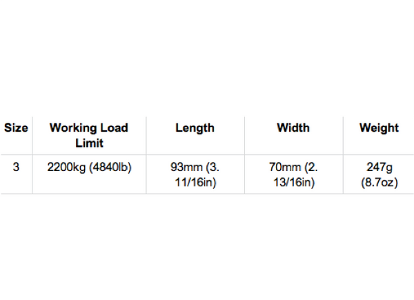 Lewmar Size 3 Endstop Impact Bracket