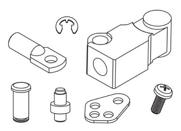 Ultraflex K64 Kit to Connect c22 Cable to B322, B324 Control Box