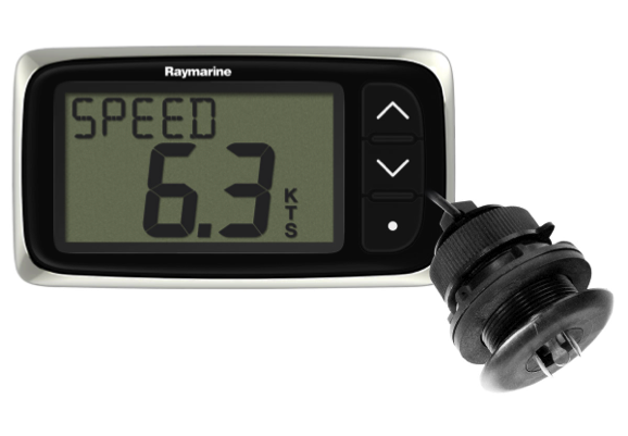 Raymarine i40 Speed Instrumentation Pack c/w P371 Speed /Temp Thru Hull Txd