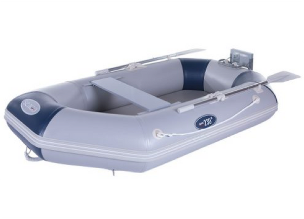 Seago Spirit 230 Round Tail Inflatable Boat C/W Outboard Bracket