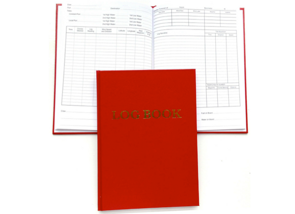 Meridian Zero ( Sowester Style ) Logbook - Hard Cover