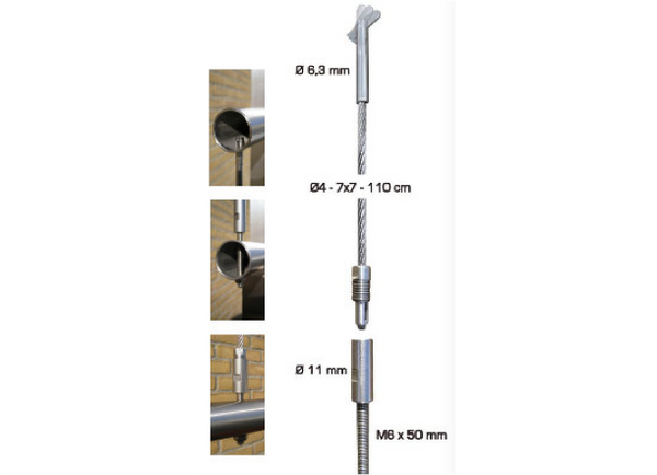 Blue Wave Vertical Balustrade Kit